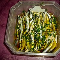 recette anchois mariné