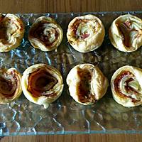 recette escargot feuilleté jambon fromage