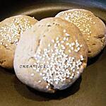 recette petits pains burger à la farine de seigle (ultra simple)( prépa 20mns)