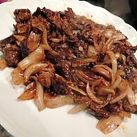 recette Sauté de boeuf chinois