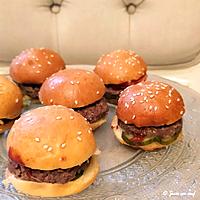 recette Mini burgers au bacon