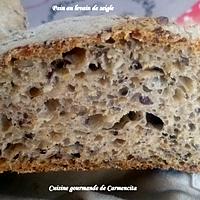 recette Pain multi céréales au levain de seigle