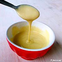 recette Sauce crémée vinaigrette