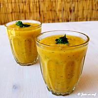 recette Gaspacho carotte courgette cumin