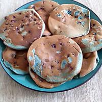 recette pancakes aux myrtilles