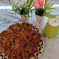 recette Chinois crème pâtissière et pépites de chocolat