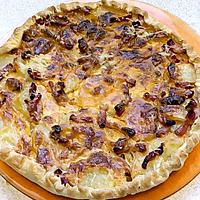 recette quiche pommes de terre lardons fumé