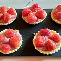 recette tartelette curd de fraise