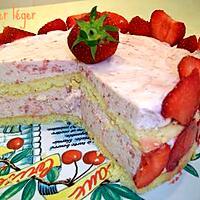 recette Fraisier léger