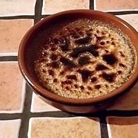 recette Crème brûlée à la chicorée