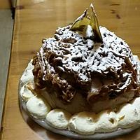 recette Mont-blanc sous la neige