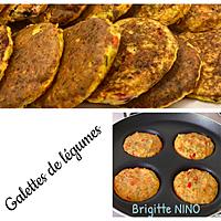 recette GALETTES DE LÉGUMES