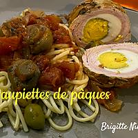 recette LES PAUPIETTES DE PÂQUES