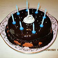 recette Gâteau d'anniversaire,9 ans de Ian