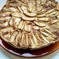 recette tarte aux pommes crème mascarpone noix de coco