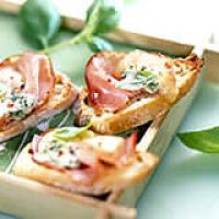 recette petites tartines salés miamm