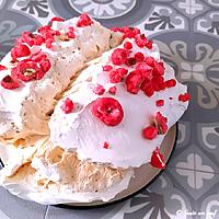 recette Meringue à la praline rose