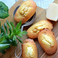 recette Madeleines à la pâte d'amande