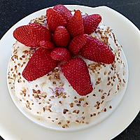 recette vacherin aux fraises