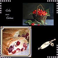 recette *CAKE AU CERISES*