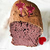 recette PAIN VIOLET AU LEVAIN sans gluten