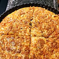 recette Quiche sans pâte au reste de poulet