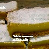 recette Carrés sablés au citron