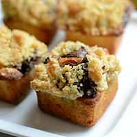 recette Crumbcakes banane chocolat