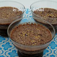 recette crèmes au chocolat et graines de chia sans cuisson