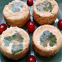 recette petit flan d'asperge thon en gelée