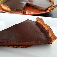 recette Tarte au chocolat noir