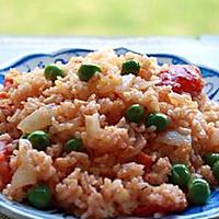 recette Riz sauté à la sauce tomate