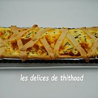 recette tarte au saumon et haricots