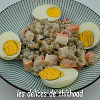 recette salade de petits pois