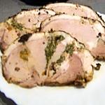 recette Rôti de porc farci aux herbes