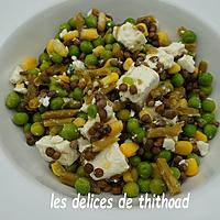 recette salade de lentilles aux légumes