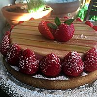 recette Tarte à la rhubarbe