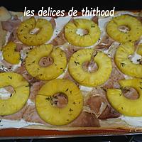 recette pizza ananas et jambon