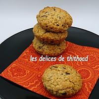 recette cookies aux flocons d'avoine