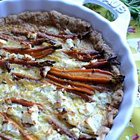 recette Tarte carottes féta