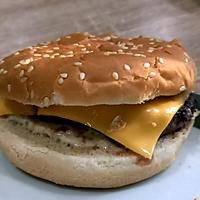 recette Burger sauce bleu d'auvergne