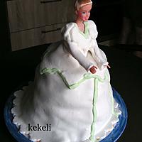 recette La petite sirène en robe de mariée