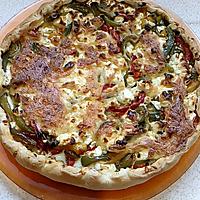 recette quiche thon poivrons feta