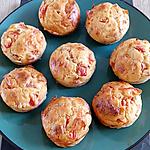 recette muffins tomates lardons fumé