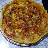 recette tarte tomate mozzarella