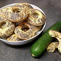 recette Donuts moelleux au saumon et à la courgette