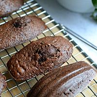 recette Madeleines au cacao