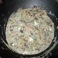 recette Sauce crémeuse aux champignons