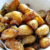 recette Pommes de terre a l ail et au romarin