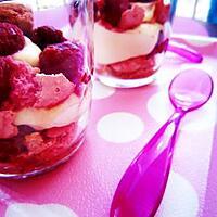 recette Tiramisu aux framboises